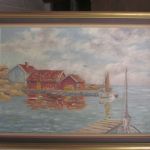 715 4366 OIL PAINTING (F)